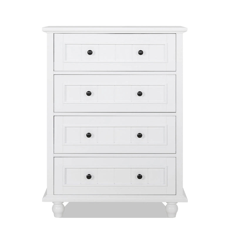 4 Drawer Large Chest Drawers Furniture Wide Storage Cabinet Bedroom Living Room