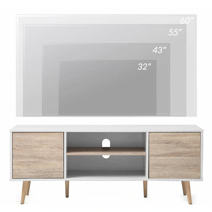 Mid Century Modern TV Stand for 32-60 TVs - 42 inches