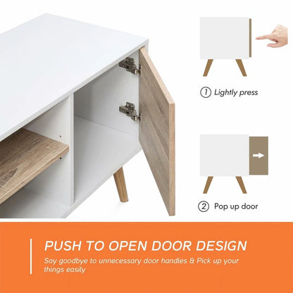 Mid Century Modern TV Stand for 32-60 TVs - 42 inches