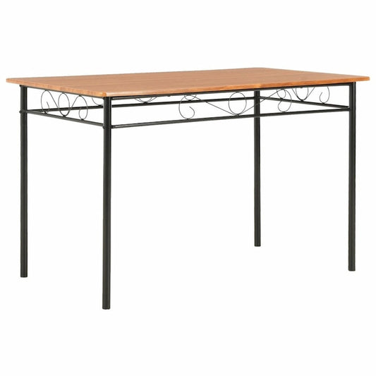 vidaXL Dining Table Brown 47.2x27.6x29.5 MDF