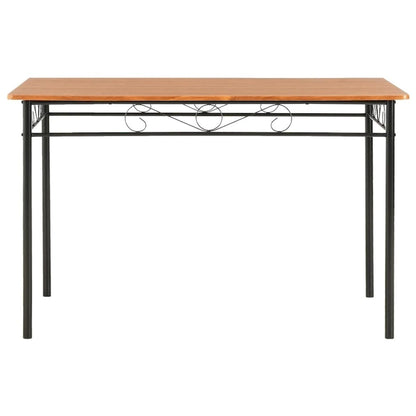 vidaXL Dining Table Brown 47.2x27.6x29.5 MDF