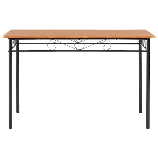 vidaXL Dining Table Brown 47.2x27.6x29.5 MDF