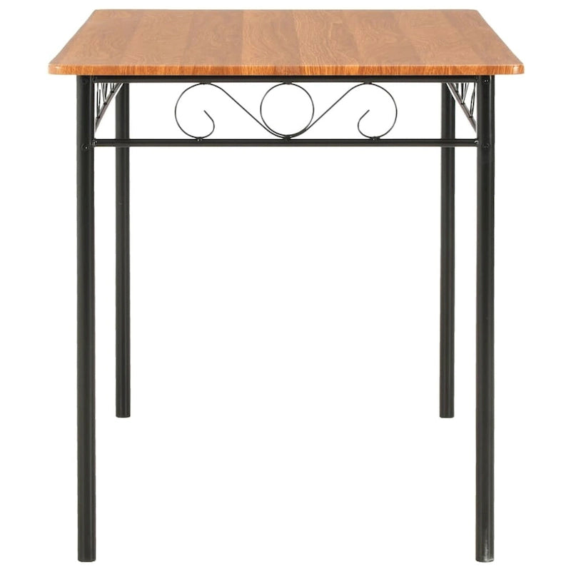 vidaXL Dining Table Brown 47.2x27.6x29.5 MDF
