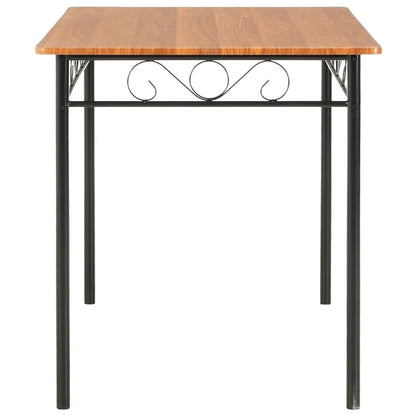 vidaXL Dining Table Brown 47.2x27.6x29.5 MDF