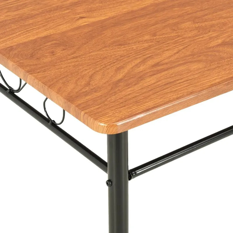 vidaXL Dining Table Brown 47.2x27.6x29.5 MDF