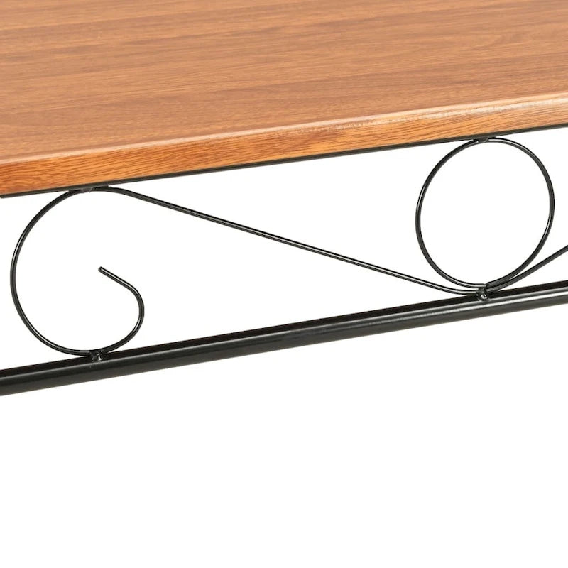 vidaXL Dining Table Brown 47.2x27.6x29.5 MDF