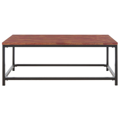 SAFAVIEH Aino Reclamined Wood Finish Coffee Table - 48 x 24 x 17.7 - 48Wx24Dx18H