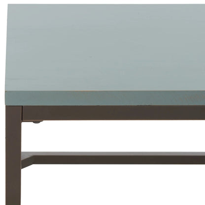 SAFAVIEH Aino Reclamined Wood Finish Coffee Table - 48 x 24 x 17.7 - 48Wx24Dx18H
