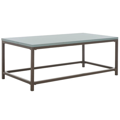 SAFAVIEH Aino Reclamined Wood Finish Coffee Table - 48 x 24 x 17.7 - 48Wx24Dx18H