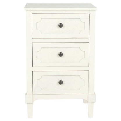 SAFAVIEH Dinah Grey 3-Drawer Storage Side Chest - 16.9 x 13.4 x 26.8 - 17Wx13Dx26H