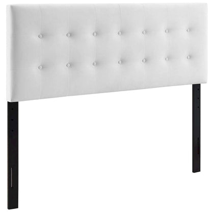 Carson Carrington Labbgard Queen Tufted Velvet Headboard