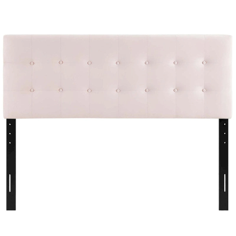 Carson Carrington Labbgard Queen Tufted Velvet Headboard