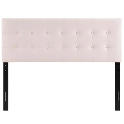 Carson Carrington Labbgard Queen Tufted Velvet Headboard