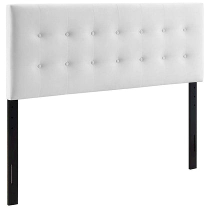 Carson Carrington Labbgard Queen Tufted Velvet Headboard