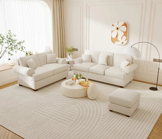 66 Fabric Sofa Sets Modern Loveseat Sofas for Living Room