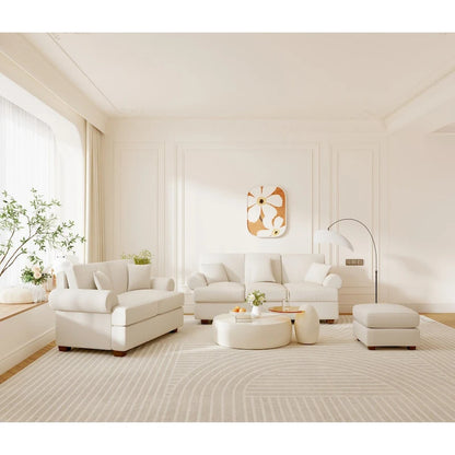 66 Fabric Sofa Sets Modern Loveseat Sofas for Living Room