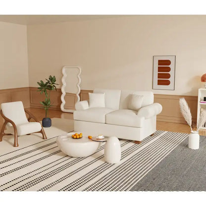 66 Fabric Sofa Sets Modern Loveseat Sofas for Living Room