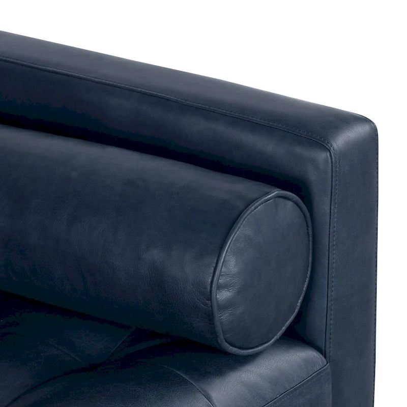 Poly & Bark Napa 72 Apartment Sofa - Full Grain Genuine Italian Leather