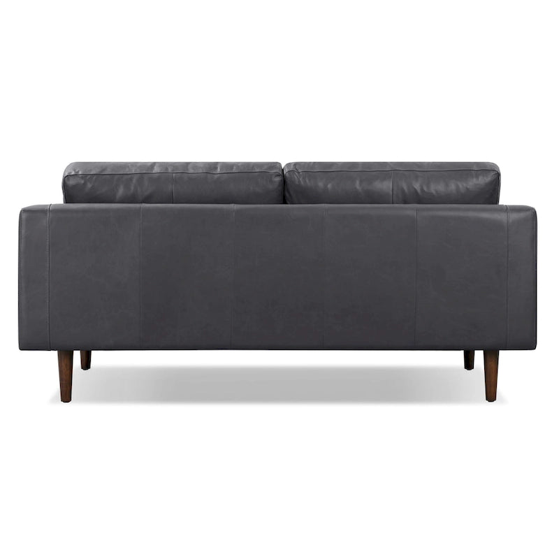 Poly & Bark Napa 72 Apartment Sofa - Full Grain Genuine Italian Leather