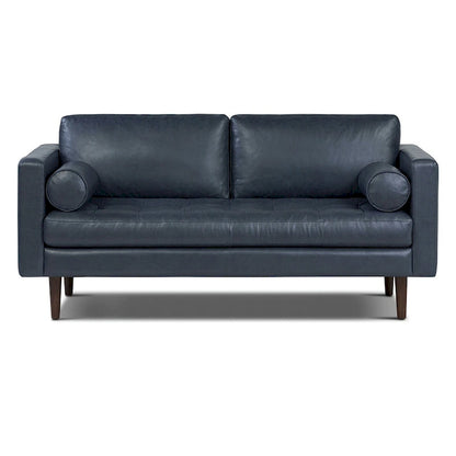 Poly & Bark Napa 72 Apartment Sofa - Full Grain Genuine Italian Leather