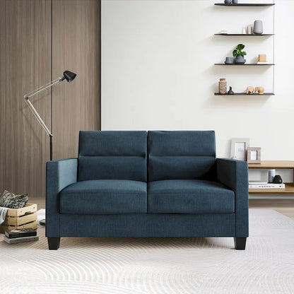 CraftPorch Clean and Minimalist Linen Upholstered 3-Piece Living Room Set