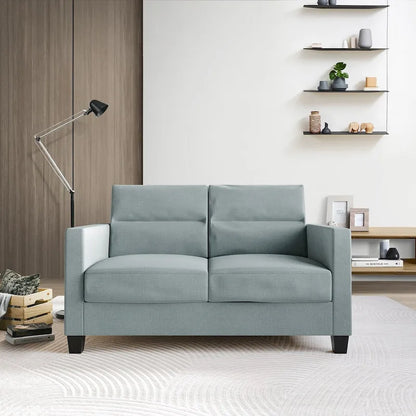 CraftPorch Clean and Minimalist Linen Upholstered 3-Piece Living Room Set