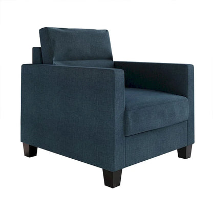 CraftPorch Clean and Minimalist Linen Upholstered 3-Piece Living Room Set