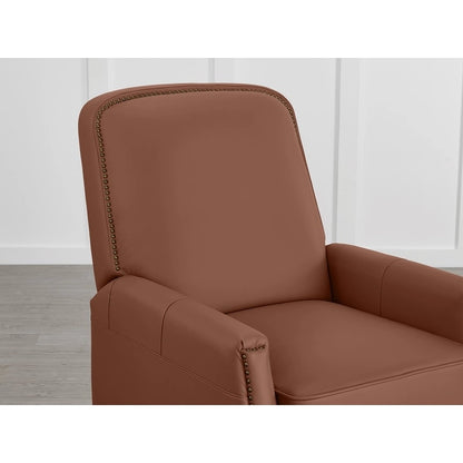 Elias Push Back Recliner for Adults Faux Leather Chair for Living Room