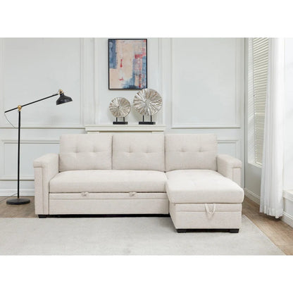 Storage Convertible Reversible Sectional Sofa