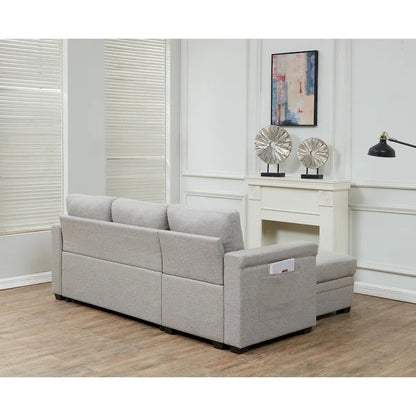 Storage Convertible Reversible Sectional Sofa