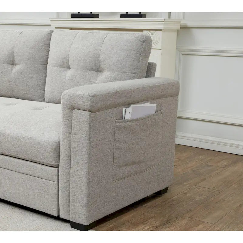 Storage Convertible Reversible Sectional Sofa