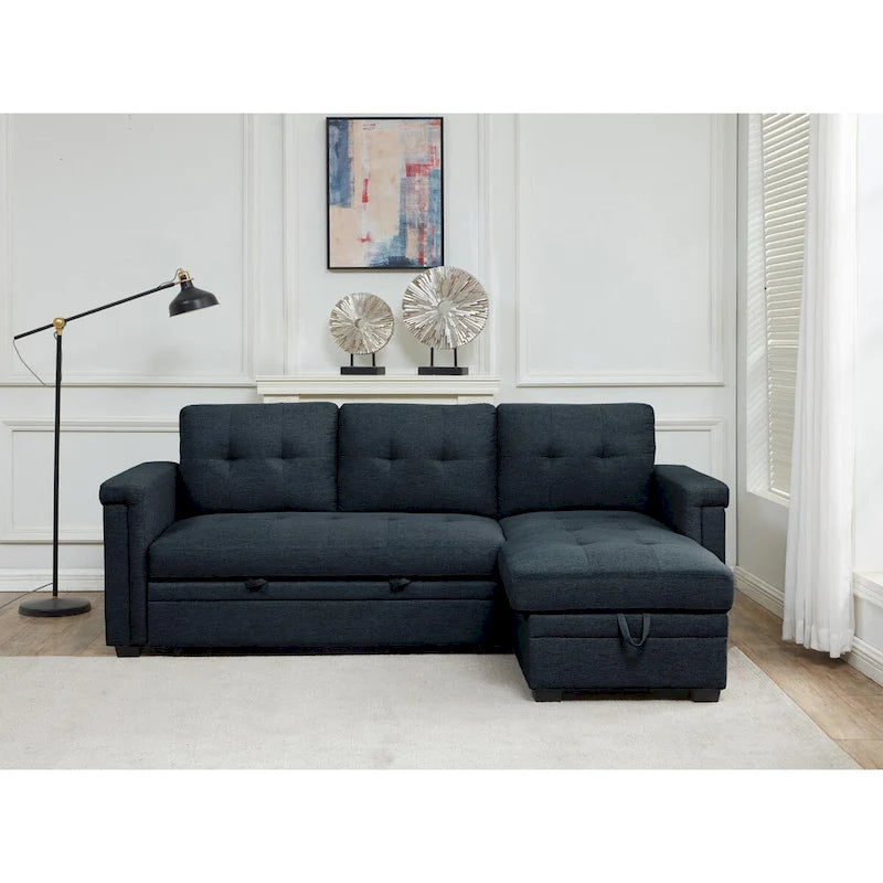 Storage Convertible Reversible Sectional Sofa