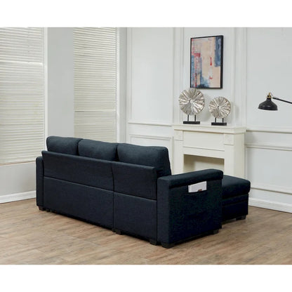 Storage Convertible Reversible Sectional Sofa