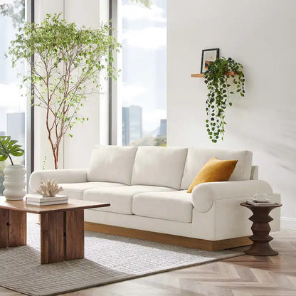 Oasis Upholstered Fabric Sofa