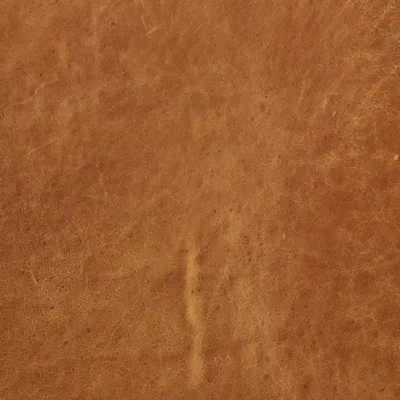 Poly & Bark Ascot Ottoman - Full Grain Genuine Italian Leather