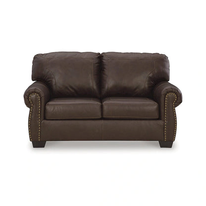 Signature Design by Ashley Colleton Dark Brown Loveseat - 67 W x 40 D x 39 H
