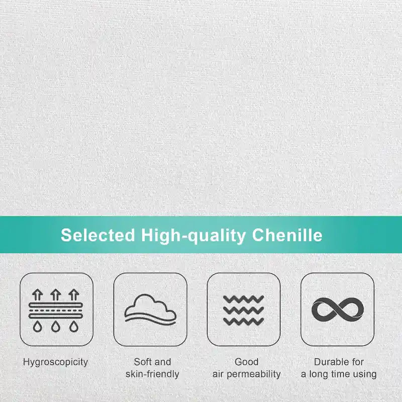 6-seat Upholstered Modern U-shaped Sectional Sofa with Waist Pillows,Sleeper Sofa Couch with Chaise Lounge,White