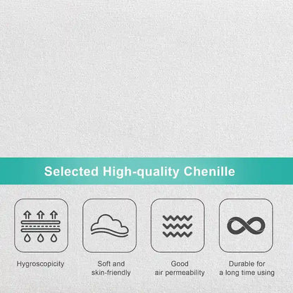 6-seat Upholstered Modern U-shaped Sectional Sofa with Waist Pillows,Sleeper Sofa Couch with Chaise Lounge,White