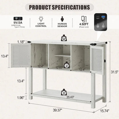 39Wide Console Table