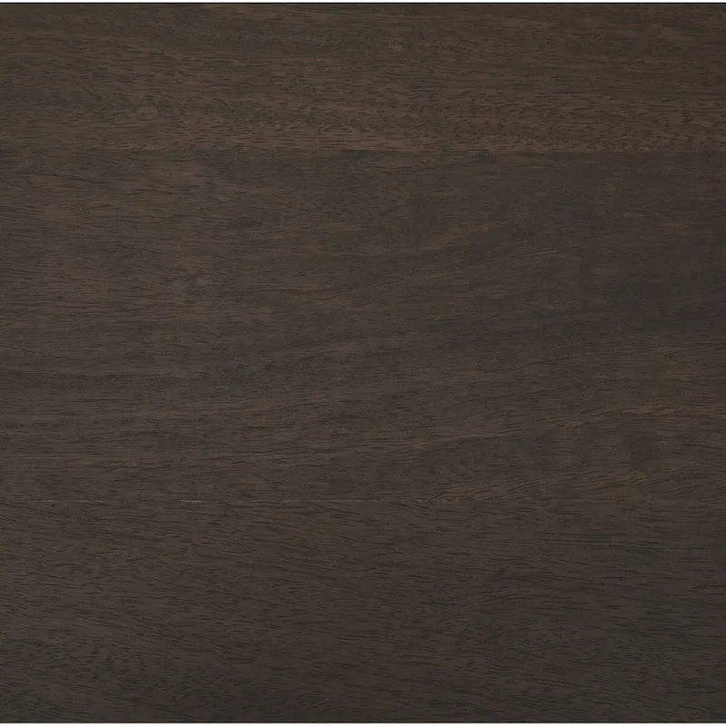 Romi Dark Brown Wood w/ Bottom Shelf Round Accent Table - 23.5L x 23.5W x 26.0H