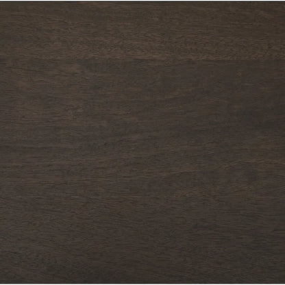 Romi Dark Brown Wood w/ Bottom Shelf Round Accent Table - 23.5L x 23.5W x 26.0H