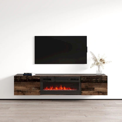 Baja BL-EF Floating Fireplace TV Stand