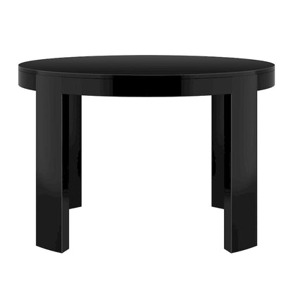 Plank and Beam Contour Solid Wood Round Dining Table - 47