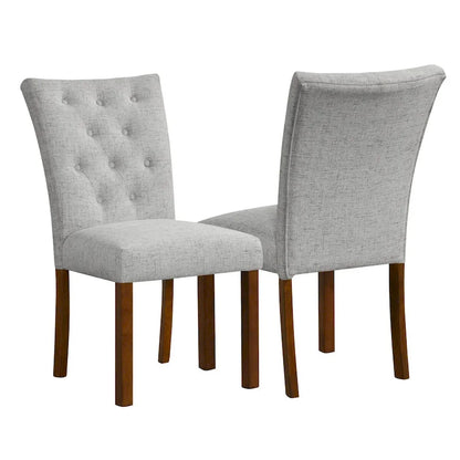 HomePop Tufted Back Parsons Dining Chair - Set of 2