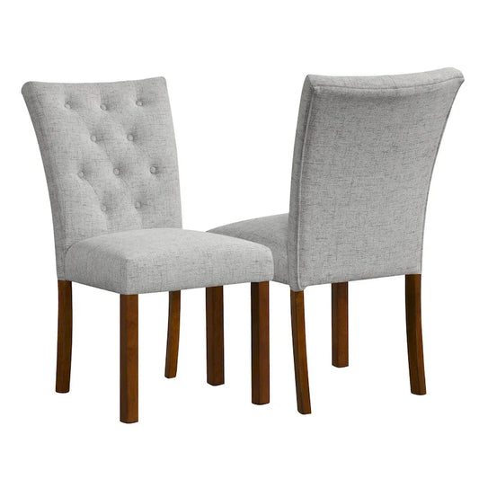HomePop Tufted Back Parsons Dining Chair - Set of 2