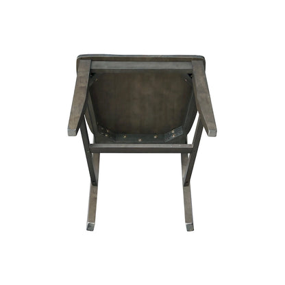 Soma Solid Wood Fanback Chairs Set of 2