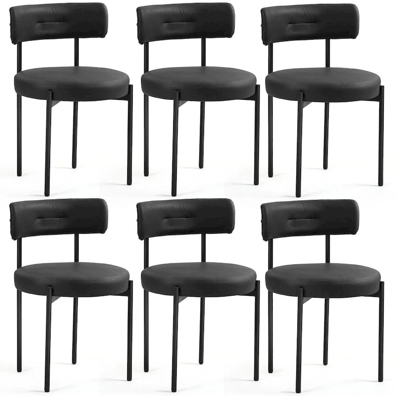 AVAWING Dining Chairs Mid-Century Modern Kitchen Chairs Set of 6