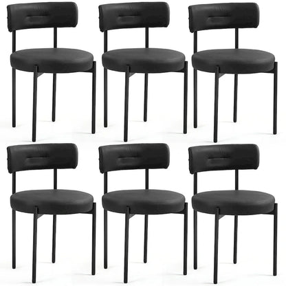 AVAWING Dining Chairs Mid-Century Modern Kitchen Chairs Set of 6