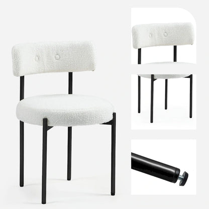 AVAWING Dining Chairs Mid-Century Modern Kitchen Chairs Set of 6