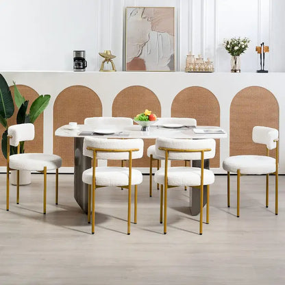 AVAWING Dining Chairs Mid-Century Modern Kitchen Chairs Set of 6